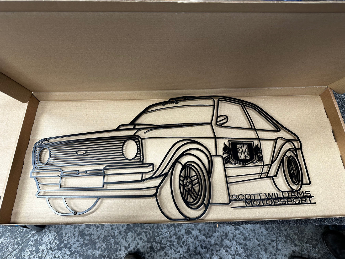 SWM Ford Escort Mk2 silhouette